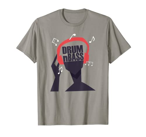 Mis Auriculares Solo Tocan Drum And Bass O DRUMnBASE Camiseta