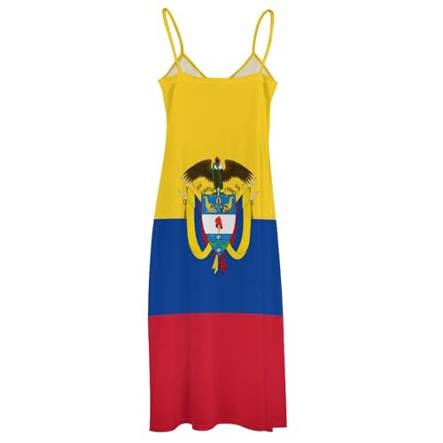 Robe imprimé patriotisme emblème l'aigle Colombie fluide - 5