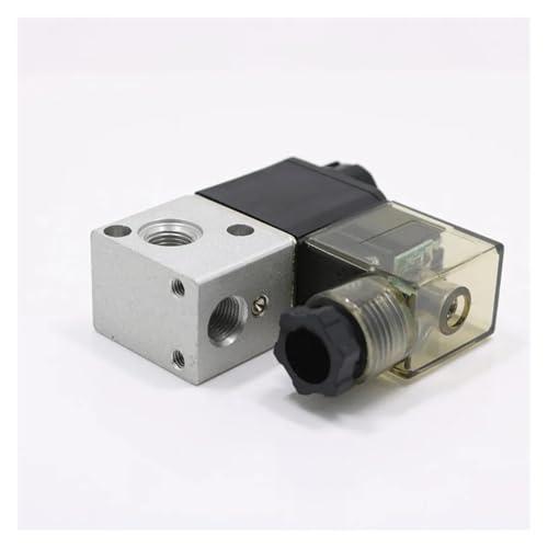 Électrovanne pneumatique 1/8 NC robuste pour air comprimé