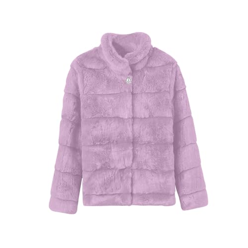 Veste en fourrure synthétique élégante et manteau matelassé premium