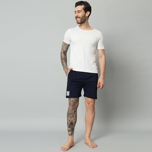 Image of Mehrang Men's Comfort Fit Workout Shorts with Pockets, Gym, Running, Yoga, Crossfit, Weightlifting