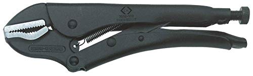 C.K T3638 10 Straight/Curved Jaws Self Grip Wrench, Black, 250 mm - 10