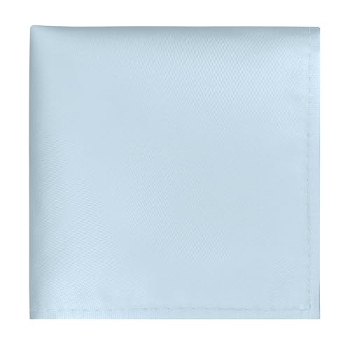 Image of Men's Pocket Square, Solid Color Boys Handkerchiefs for Men Wedding Party
