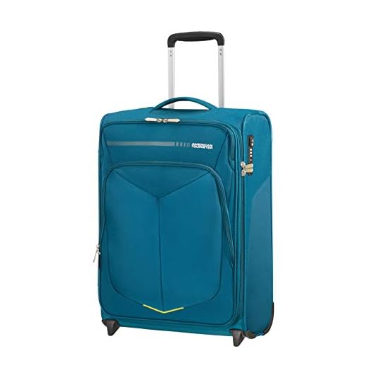 American Tourister Summerfunk Equipaje de Mano, 55 centimetros, 42 litros, Turquesa (Teal)