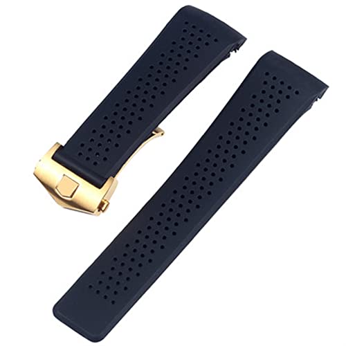 Pulsera para TAG GRAND CARRERA AQUARACER de goma ideal para entrenamientos y uso diario masculino