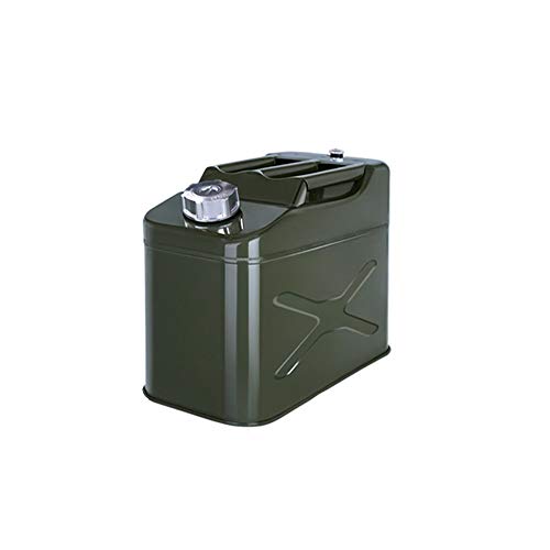 XuQinQin Portable fuel tank, emergency reserve fuel gasoline storage tank fuel tank petrol can,double thick aluminum cover storage car universal - 3 kinds of capacity optional gasoline container