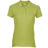 Gildan - Polo sport 100% coton - Femme (2XL) (Kiwi)