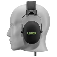 Uvex KX10 Gehörschutzkapsel faltbar SNR 30 dB – Kapselgehörschutz mit Memory Foam Dichtkissen, gepolstertem Kopfband & rutschhemmender Oberfläche – Ohrenschützer für Industrie, Bau & Handwerk – Ansicht 4