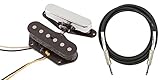 Fender Custom Shop '51 Nocaster Telecaster Pickups - Nickel Bundle with Instrument Cable