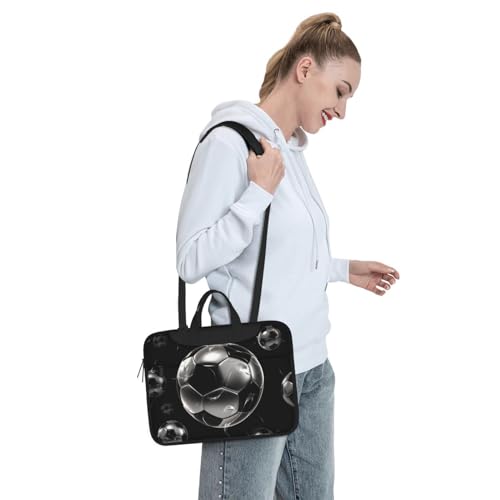 Bolso para Portátil KHiry Negro Unisex miniatura 7