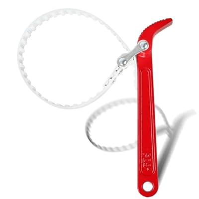 Anmxkoo Strap Wrench, Anti-sliding Strap Wrenche Plumbing, 18 Inches Strap Wrenche Tool for Replacing Water Filter Swimming Pool Joints PVC Pipe Joints