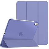 ✔【2 Posizioni di Supporto】 Cover posteriore rigida con supporto tri-pieghevole che offre un'esperienza di visione a mani libere e una comoda posizione per digitare.