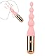 Qcpuuu Analkugeln Analvibrator, Wiederaufladbarer Analkette, Anal Vibrator, Analhook für Prostata-Massage, Analvibratoren für Mann, Sex Spielzeug für die Frau Männer