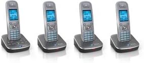 BT Sonus 1500 DECT Cordless Phone with Answer Machine (Digital Enhanced Cordless Telephone) Caller Display Model - Quad