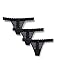 Produktbild Amazon-Marke: Iris & Lilly Damen Tanga aus Spitze, 3er-Pack, Schwarz (Black), M, Label: M
