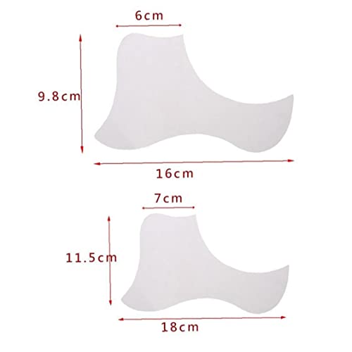 Fopytu Pickguard de Guitare Acoustique 4 pièces et Auto-adhésif en Forme de gouttelettes, Votre Surface de Guitare - Les Beatles, Paul McCartney, John Lennon, RIngo Starr, George Harrison Fopytu Pickguard de Guitare Acoustique 4 pièces et Auto-adhésif en Forme de gouttelettes, Votre Surface de Guitare – Image 3