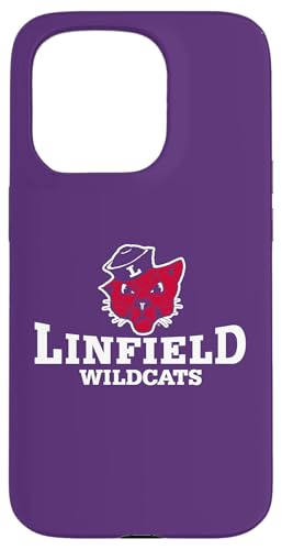 Linfield University Wildcats Mack Mascot Stacked �X�}�z�P�[�X iPhone 15 Pro �p