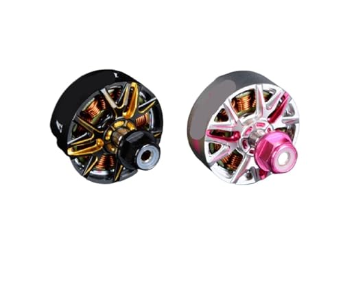 GTS V4 2207 2040KV 5-6S FPV �u���V���X���[�^�[ 5 �C���`�v���y���ƌ݊��� RC FPV ���[�V���O�t���[�X�^�C���h���[���p(4pcs Silver 1960KV)