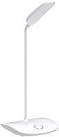 Vista 4 de Deeplite - Lámpara de escritorio LED con cuello de ganso flexible de 3 niveles de brillo, lámpara de mesa operada por batería de 5 W, control