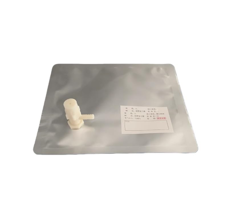 Lightweight Aluminum Foil Sampling Bag - Reusable Leak-Proof Collection Bag for Efficient On-Site Sampling(20ml Single Valve)