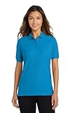 Ladies Short Sleeve Polo Shirts in 36 Colors and Sizes XS - 6XL