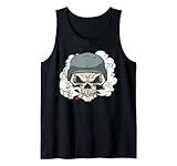 leichtes, klassisch geschnittenes Tank Top, doppelt genähte Ärmel und Saumabschluss