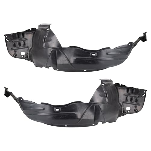 Image of TRQ Inner Fender Liner Set Compatible with 1996-1998 Acura RL AC1248110 AC1249110