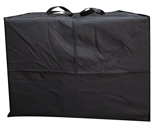 acoveritt Outdoor Square Cushion/Cover Storage Bag, Protective Zippered Storage Bags with Handles, 32''L x 32''W x 24''H Black by acoveritt - Image 3