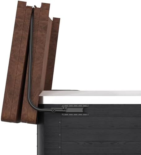 Spa Cover Lift Universal Hot Tub Cover Lifts Side Mounted Cover Lifter Aluminum Reinforced Brackets, Spa Cover Lever Lift Fits Most Spa & Hot Tubs