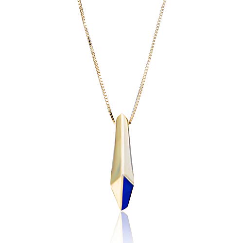 Collier Dream Pop Bleu idée cadeau idéale pour femme avec boîte