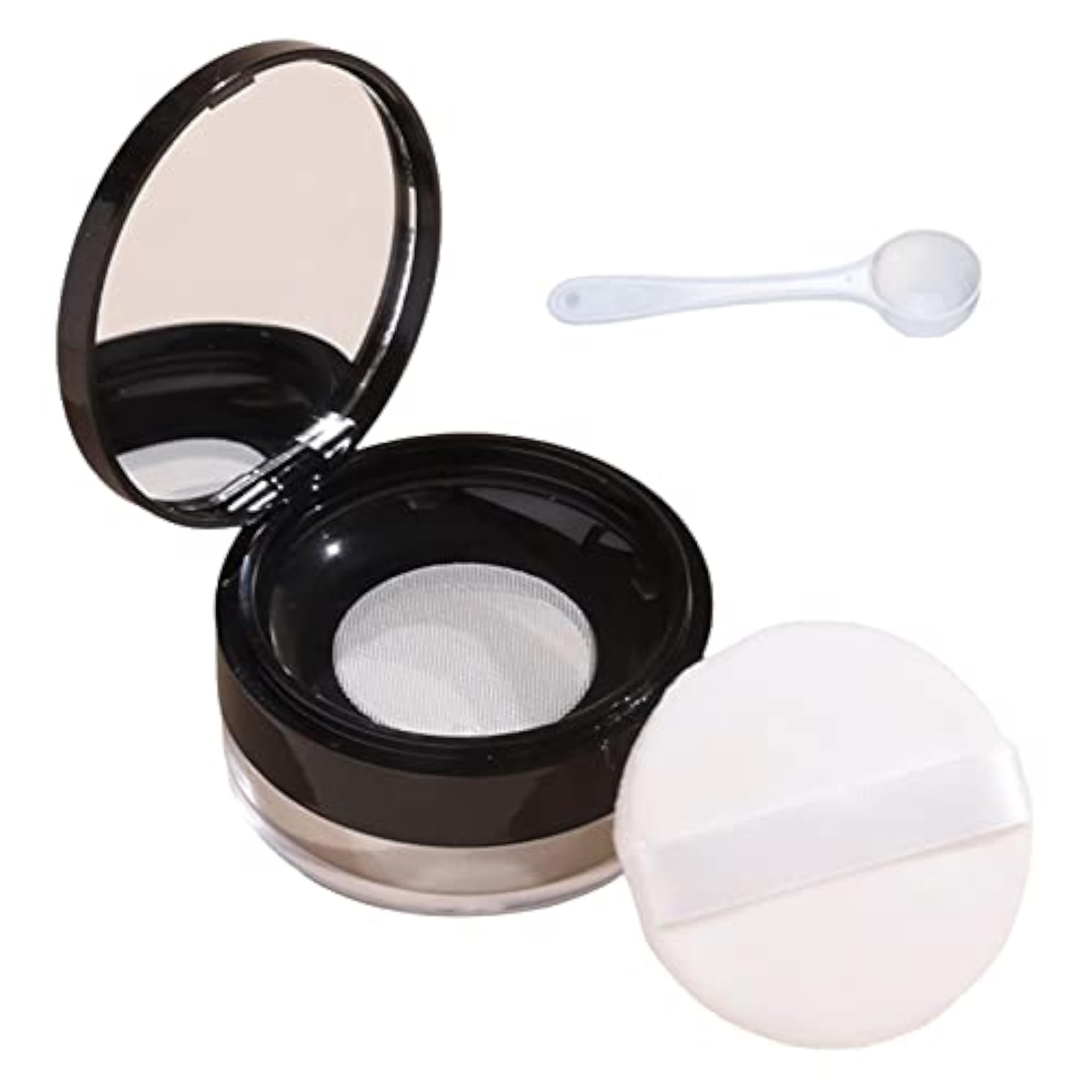 Empty Portable DIY Makeup Powder Case Refillable Convenient for Home Outdoor