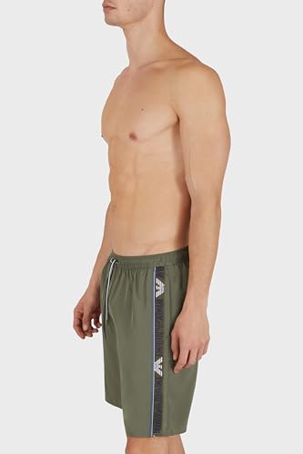 Emporio Armani mens Emporio Armani Men's Logotape Swim Bermuda3