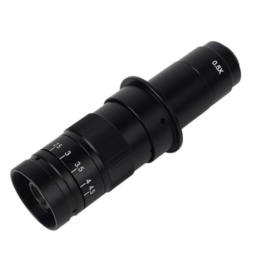 Microscope 13MP Monocular Microscope Digital Camera 130X 180X Adjustable Lens 56 LED Light(180X Lens)