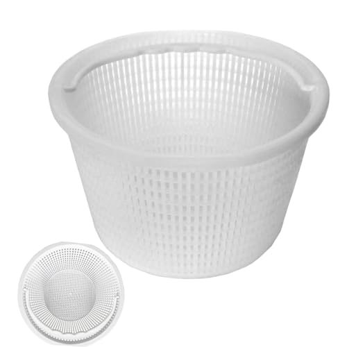 Cesta para skimmer para piscina – Cesta para eliminación de hojas | Cesta de filtro de piscina | Cesta para piscina con asa | Cesta de filtro de repuesto para piscina | Cesta para piscina eficiente