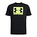 Under Armour Men's Boxed Sportstyle Short-Sleeve T-Shirt, (004) Black / / High-Vis Yellow, X-Small