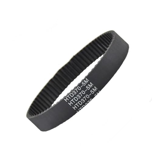 Courroie de transmission synchrone anti-glissement en caoutchouc 5M 665mm 10mm