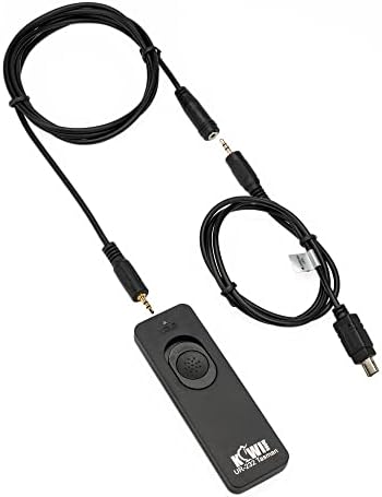 Kiwifotos MC-DC2 Remote Switch Shutter Release Cord for Nikon Z7 Z7II Z6 Z6II Z5 D750 D780 P1000 D7500 D7200 D5600 D5500 D5300 D5200 D5100 D5000 D3300 D3200 D7000 D7100 D610 D600 & More Nikon Camera