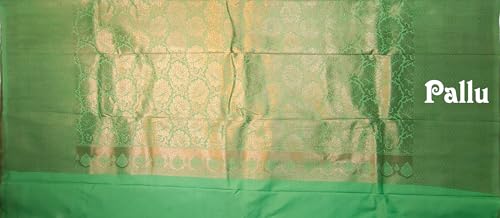 Image of Sree Kumaran Women's Handloom Kanchipuram Silk Saree With Blouse