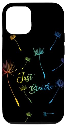 Dandelion Wildflower �^���|�| �K�[�f�� �u���[�Y ���C���{�[�t�����[ �X�}�z�P�[�X iPhone 12/12 Pro �p