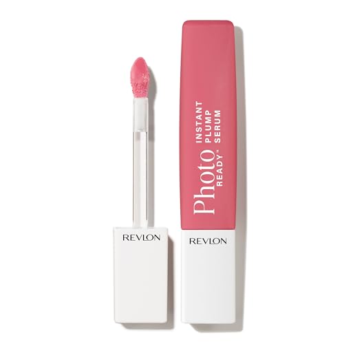 Revlon PhotoReady Instant Plump Serum Plumping Lip Gloss with Tingling Sensation Hydrating Non-Sticky & High Shine Finish 003 Magically Inflated 0.25 fl oz