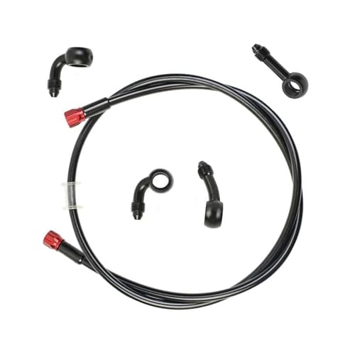Durite de frein universelle AN3 1600mm en acier tressé pour votre moto et quad