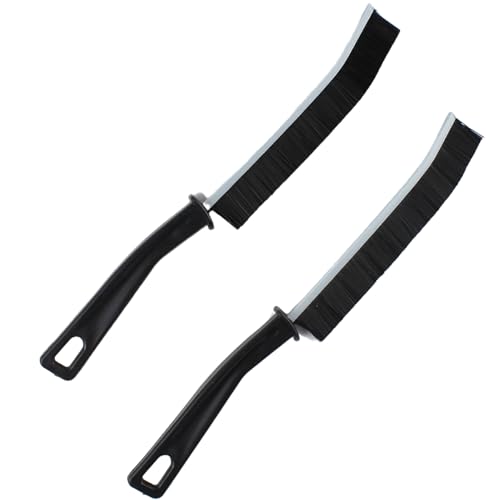 HOME AG ® 2 Cepillos de Limpieza Multiusos para Hogar Ideal para Cocina Baño y Juntas | Cepillo Limpieza Grietas con...