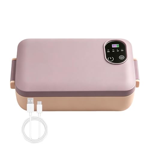 De Almuerzo Eléctrica - Contenedor De Comida Portátil Extraíble 900ml - Contenedor De Alimentos, Para Trabajo Manual Picnic Astillero Coche Camper Camping Viaje Casa