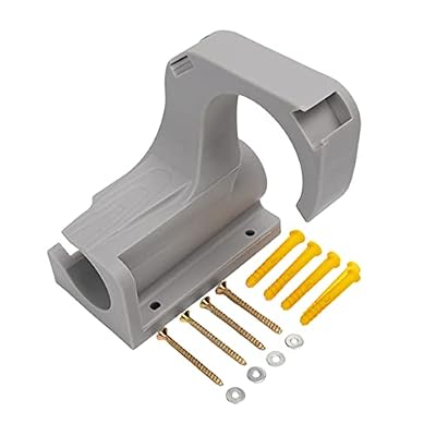 Car Wash High Pressure Water & Hose Bracket 丨 Wall Mounted Storage Holder for Wash Pipe & Garden Tools 丨 Sturdy ABS Organizer for Garage Patio Yard