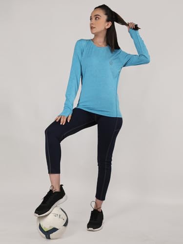 Image of CHKOKKO Tshirt for Woman Regular Fit Gym Workout Lightweight T Shirt for Women Breathable Round Crew Neck T Shirts for Sports Like Training, Running