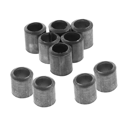 CAXUSD 10 Pezzi Cunei Sicurezza Impugnatura Rotonda Cunei Ferro Accessori Lavorazione Legno Rinforzo Utensili