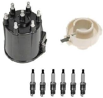 Replacement Distributor Rotor Cap and Spark Plugs .045" Kit For Caprice S15 Parisienne