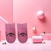 2Pcs Pink Eyelash Ruler, Eyelash Stencils Ruler for Measure Eyelashes Lash Measuring Tool Beauty Tools Professional Stencils Symmetry Curling Degree, Makeup