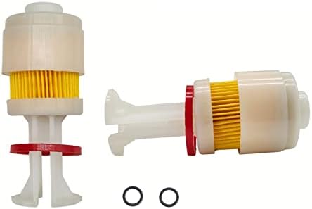 HeuroFosh 65L24563 Fuel Filter Element for Yamaha 150HP 200HP 225HP 250HP Outboard Motors 2 PCS 65L-24563-00 Sierra18-7517