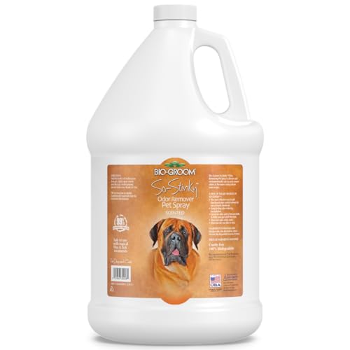Spray désodorisant Bio-Groom élimine odeurs animaux 3,8 l